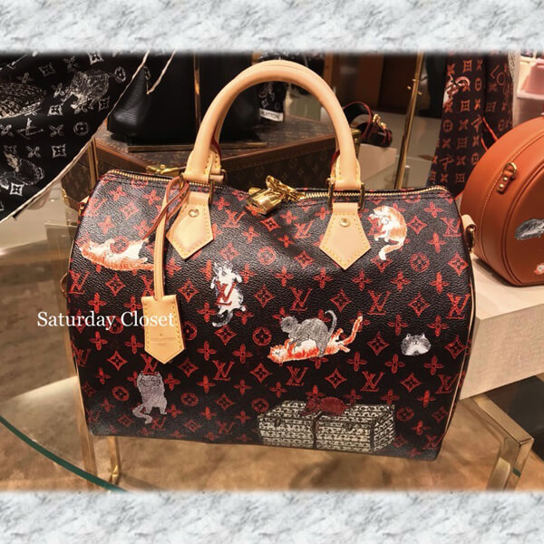 新作で超限定 ルイヴィトン キャットグラム 偽物 スピーディバンドリエール 30 NM